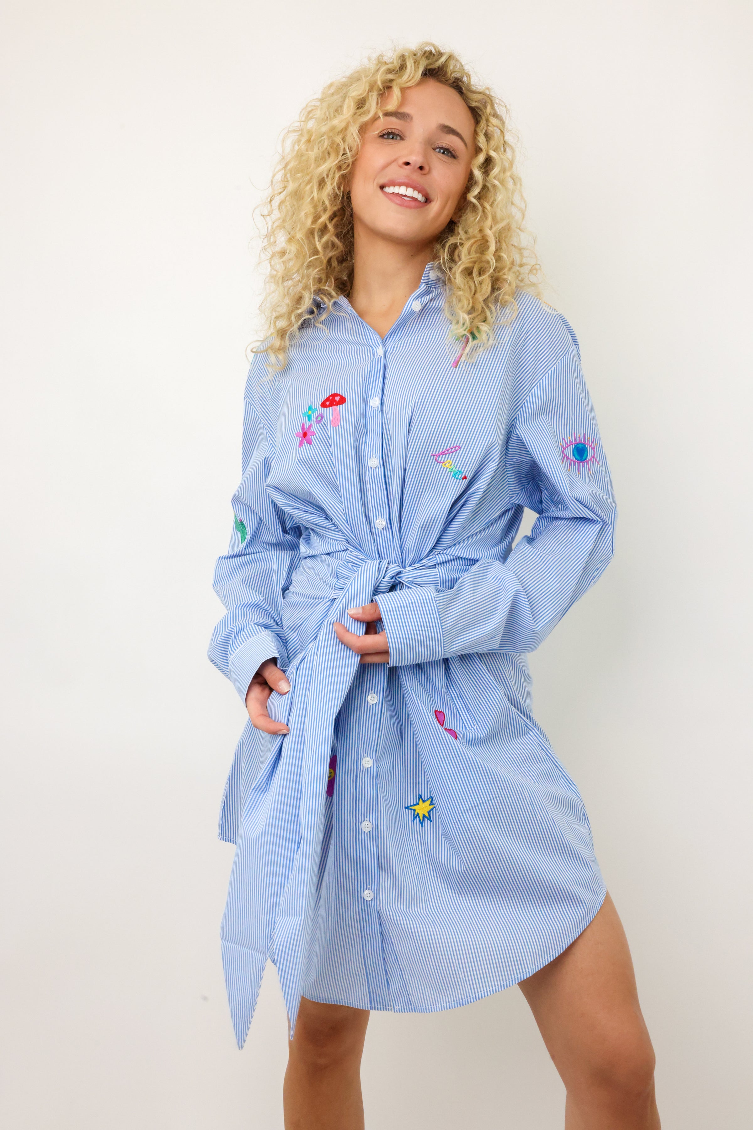 Sunshine Shirt Dress