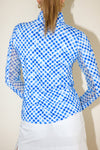 IBKUL Long Sleeve Mock Neck Top