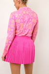 IBKUL Long Sleeve Mock Neck Top