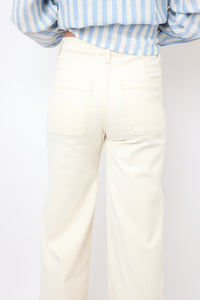 Vervet High Rise Drawstring Wide Leg Jeans