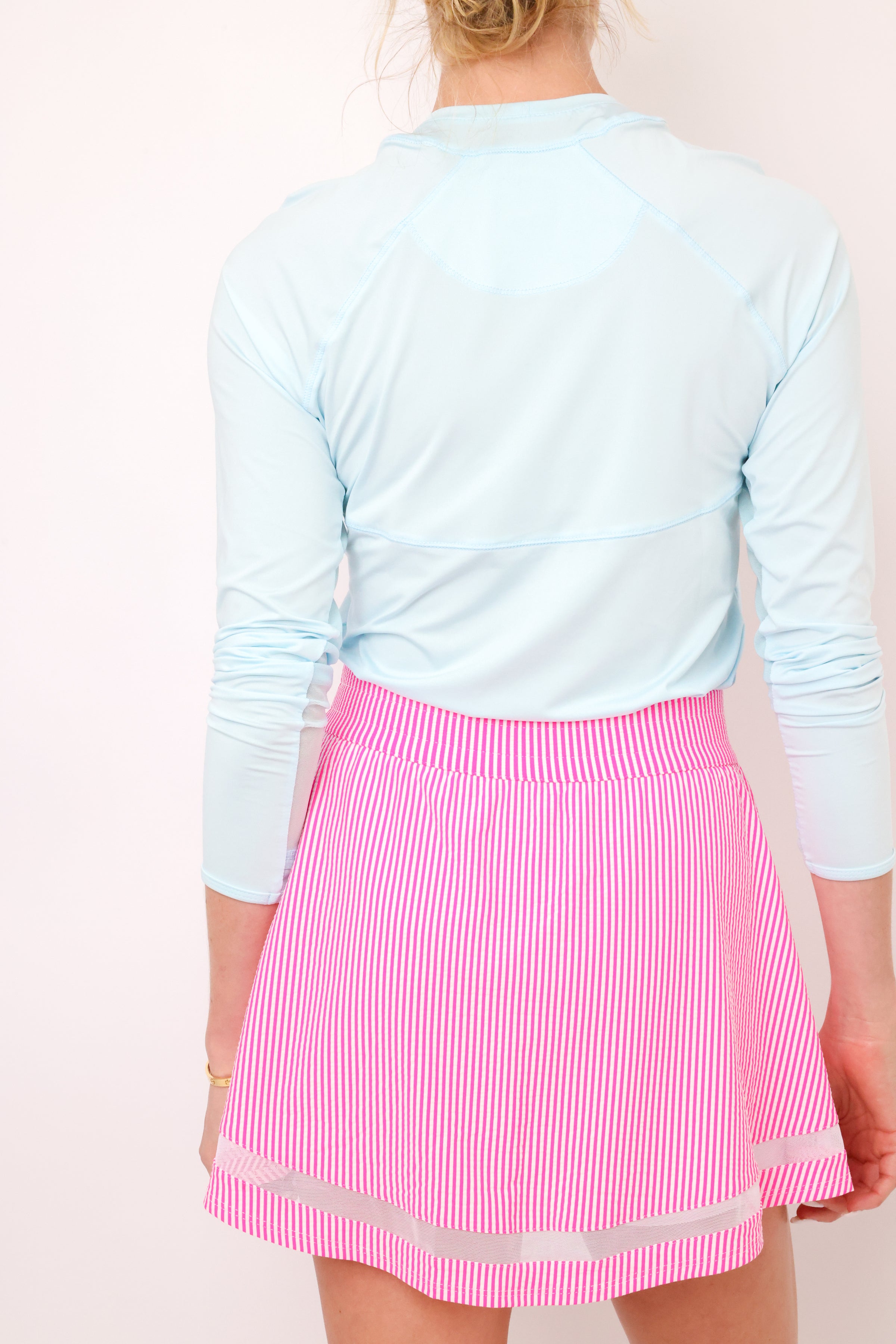 Lucky In Love High Low Breezy Long Sleeve Top