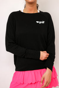 Heart Golf Lightweight Fleece Pullover Sweater