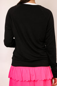 Heart Golf Lightweight Fleece Pullover Sweater