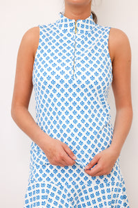 Cabana Life 1/4 Zip Sleeveless Top