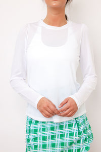 The Bubble Crew Long Sleeve Top