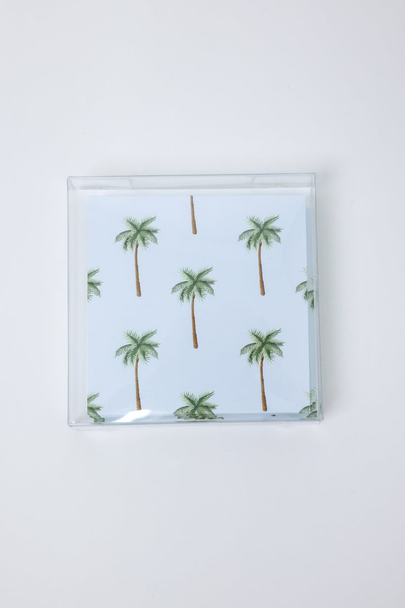 Palm Trees Gift Enclosure Cards + Envelopes