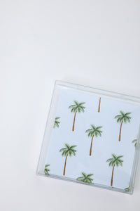 Palm Trees Gift Enclosure Cards + Envelopes