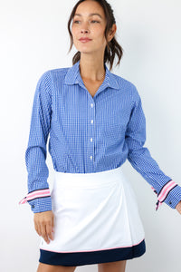 Audrey Ribbon French Cuff Shirt
