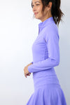 IBKUL Long Sleeve Mock Neck Top