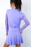 IBKUL Long Sleeve Mock Neck Top