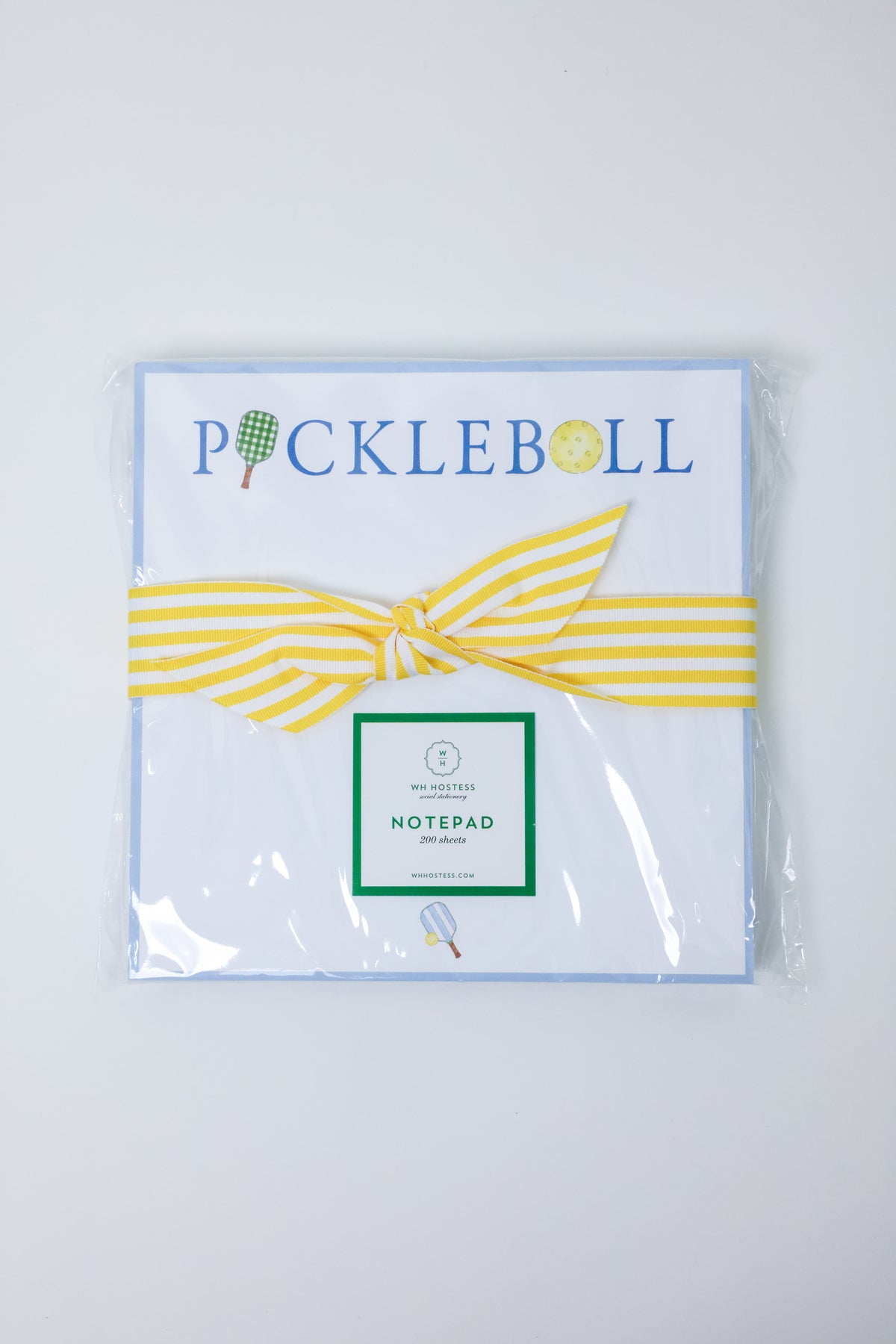 Preppy Pickleball 8.5"x8.5" Slab Notepad