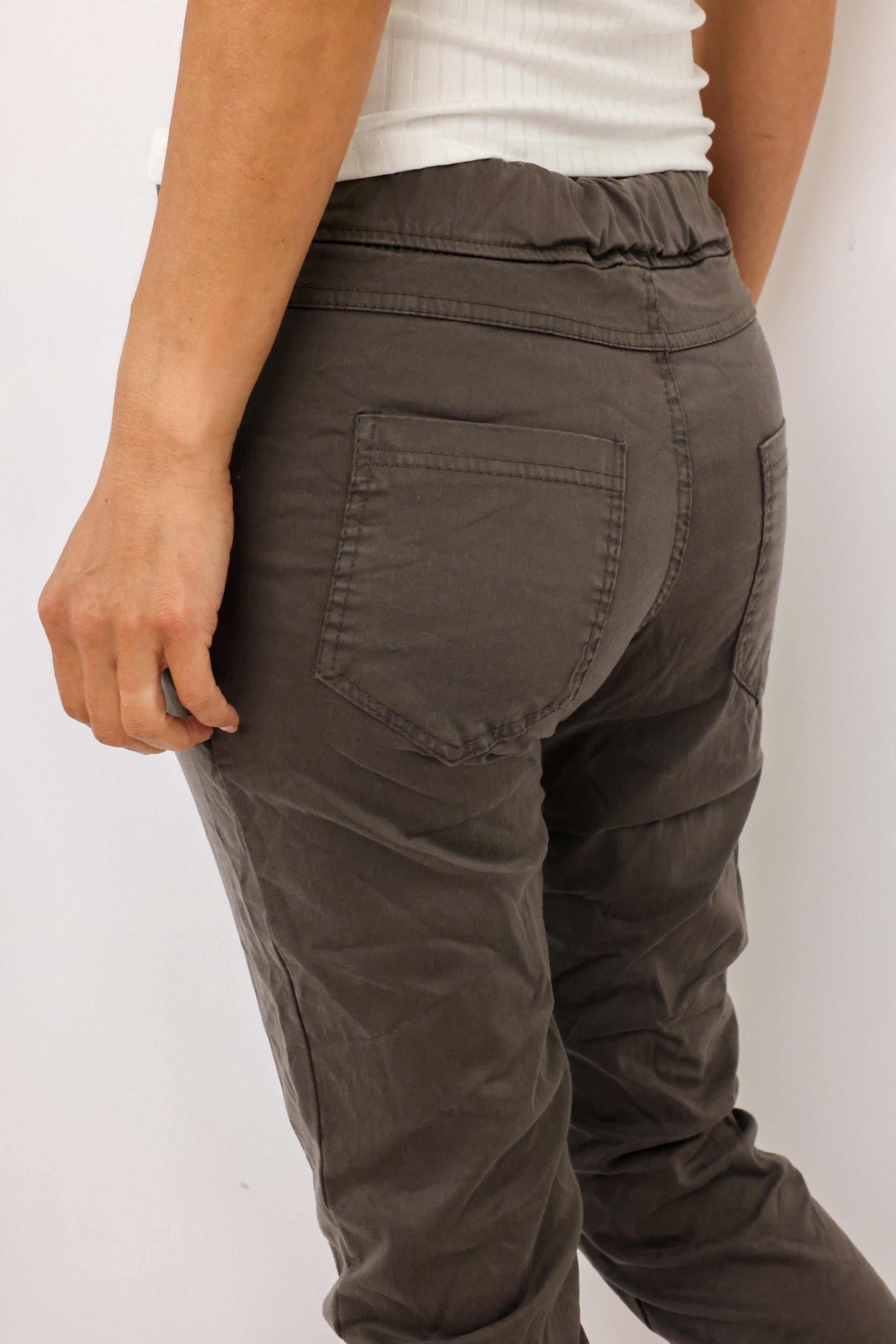 Venti6 Fringe Crinkle Jogger