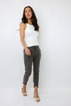 Venti6 Fringe Crinkle Jogger