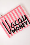 Vacay Money Beaded Coin Purse