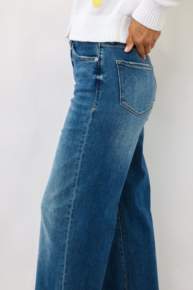 Dear John Fiona High Rise Wide Leg Jeans