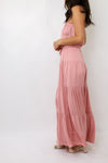 Naked Zebra Tiered Maxi Dress