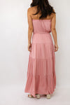 Naked Zebra Tiered Maxi Dress