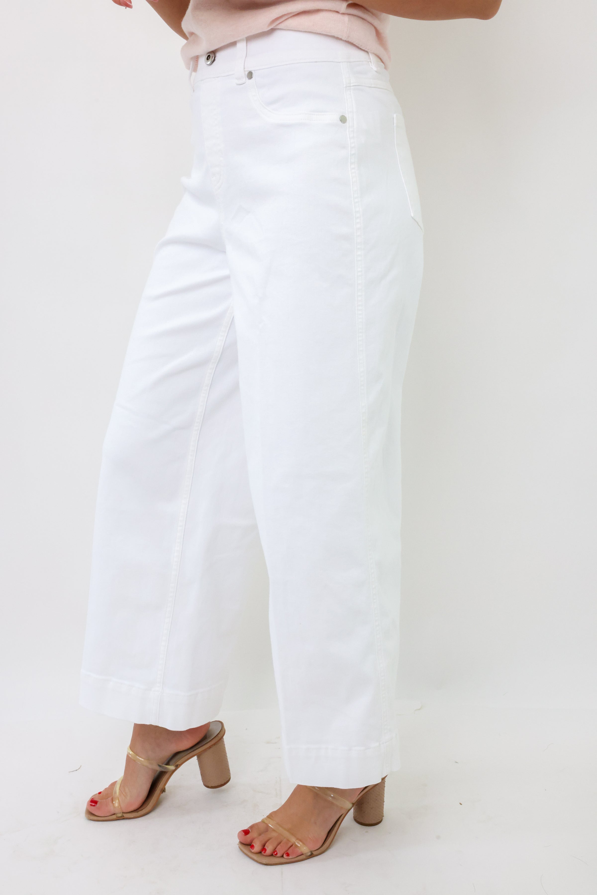 SPANXshape™ EveryWear Cropped Wide Leg Jeans