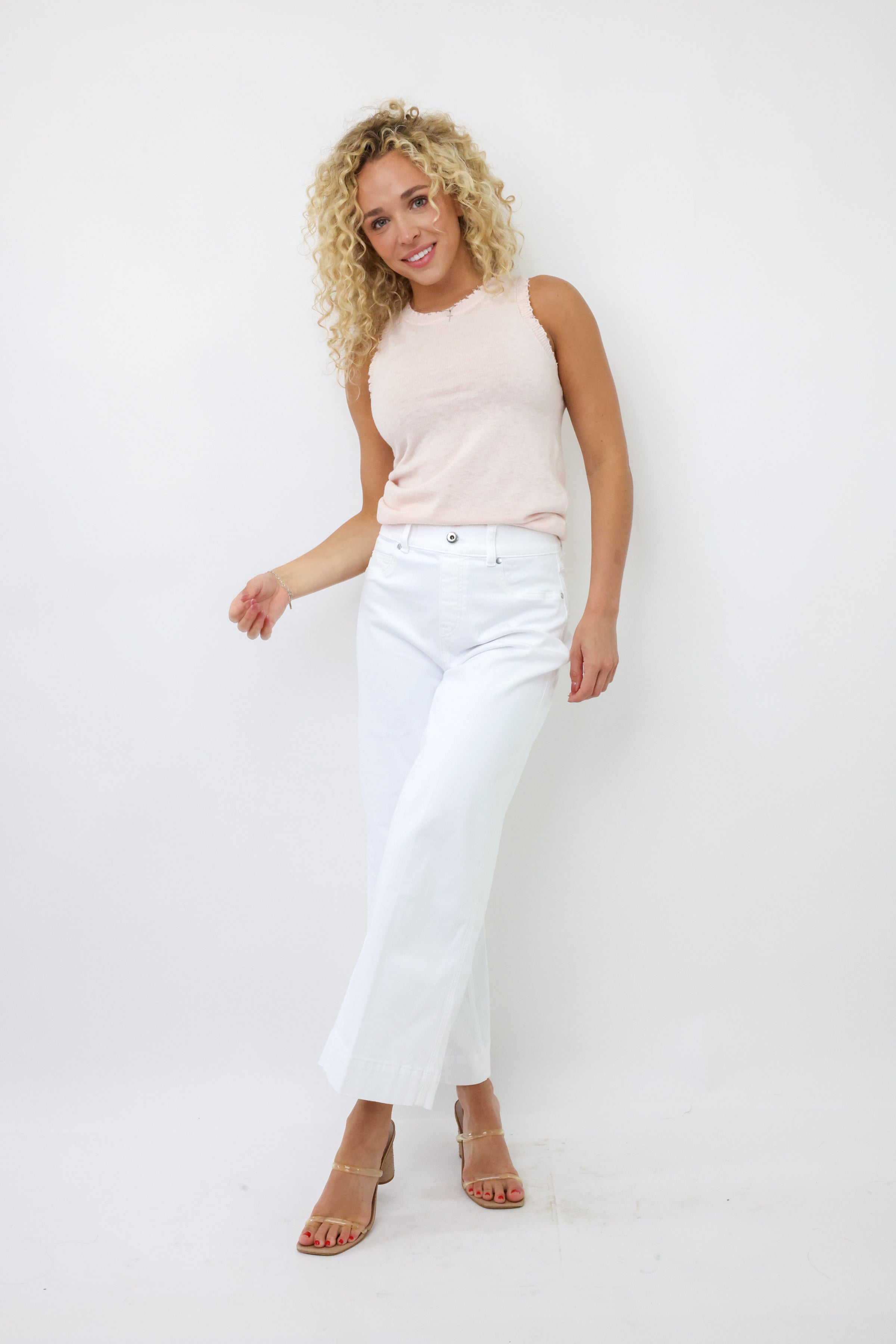 SPANXshape™ EveryWear Cropped Wide Leg Jeans