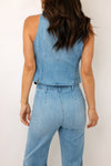 Bella Dahl Wren Welt Pocket Vest