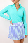 IBKUL Long Sleeve Mock Neck Top
