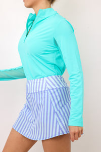 IBKUL Long Sleeve Mock Neck Top