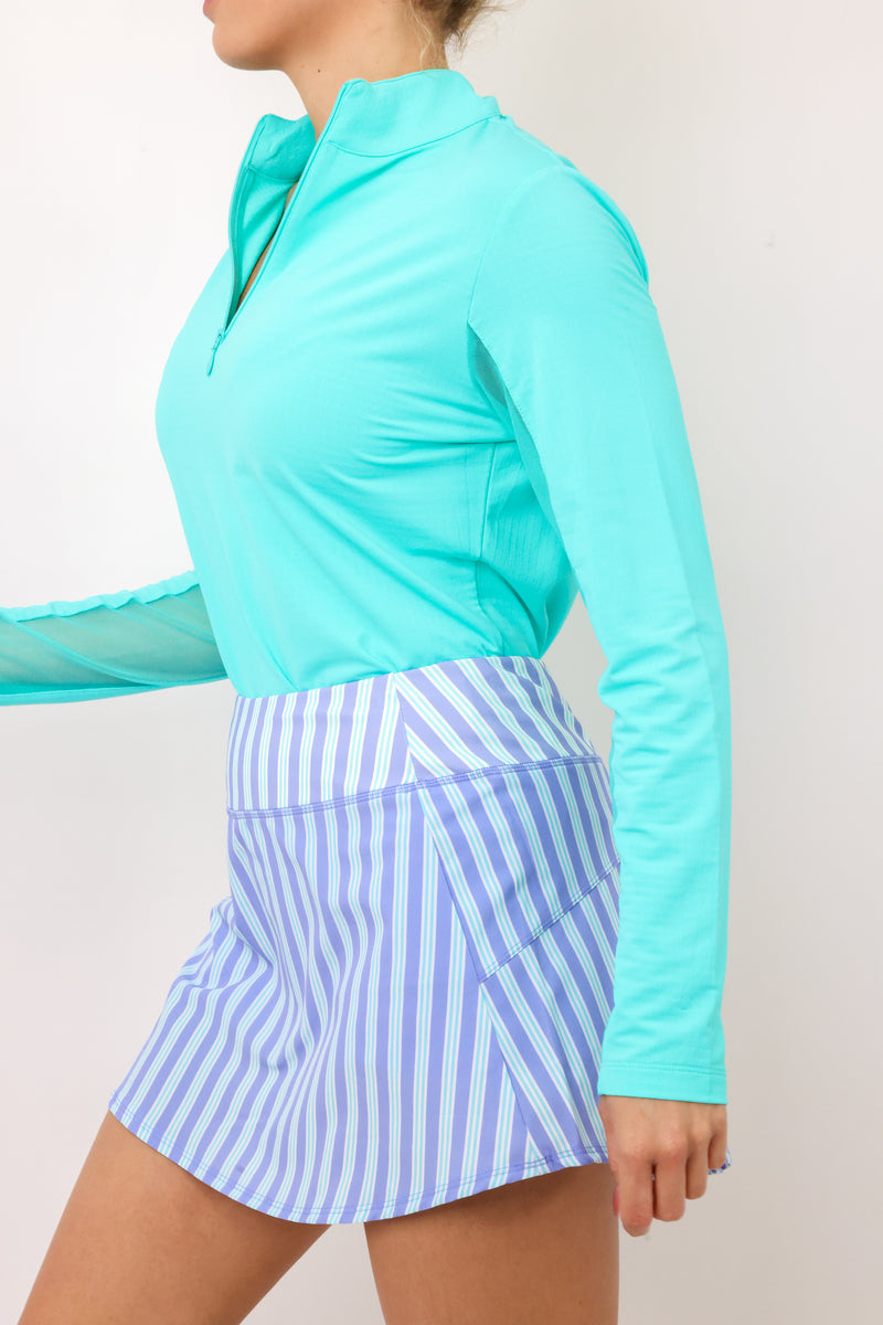 IBKUL Long Sleeve Mock Neck Top