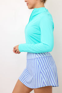 IBKUL Long Sleeve Mock Neck Top