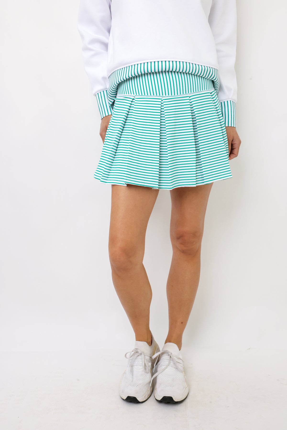 Addison Bay Smooth Sport 14in Pleated Racquet Skirt