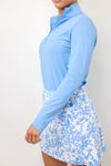 IBKUL Long Sleeve Mock Neck Top