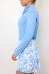 IBKUL Long Sleeve Mock Neck Top