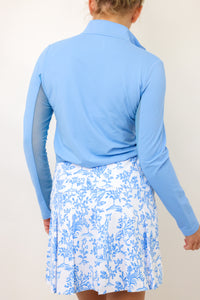 IBKUL Long Sleeve Mock Neck Top