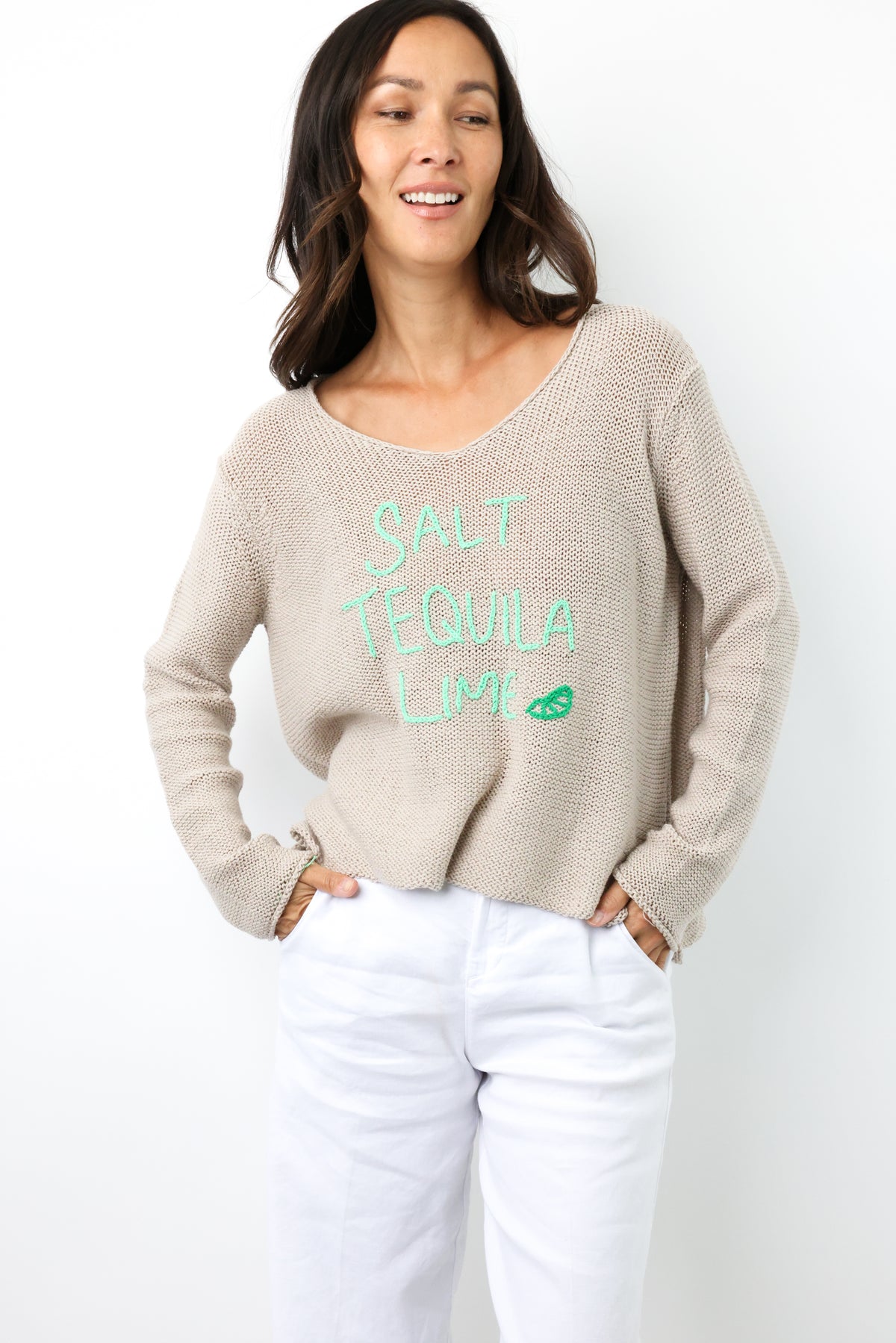 Salt Tequila Lime Sweater