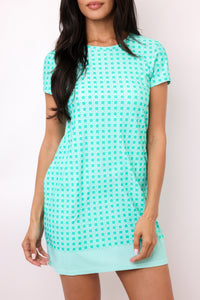 Cabana Life Short Sleeve Shift Dress