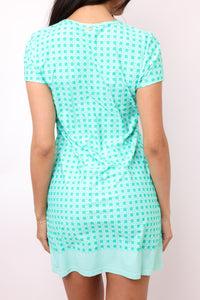 Cabana Life Short Sleeve Shift Dress