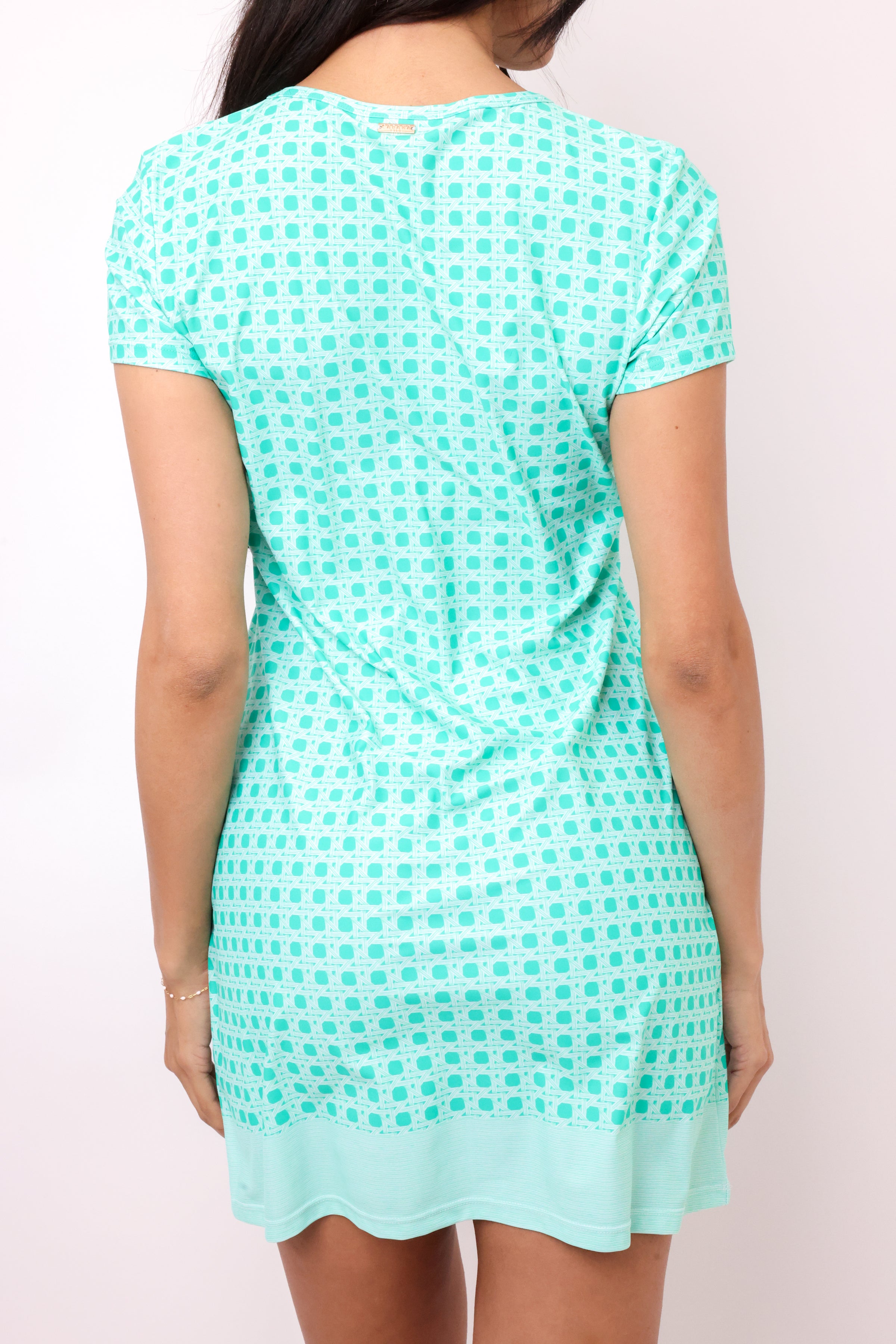 Cabana Life Short Sleeve Shift Dress