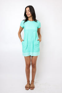 Cabana Life Short Sleeve Shift Dress
