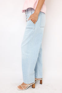 Le Jean Utility Barrel Jeans