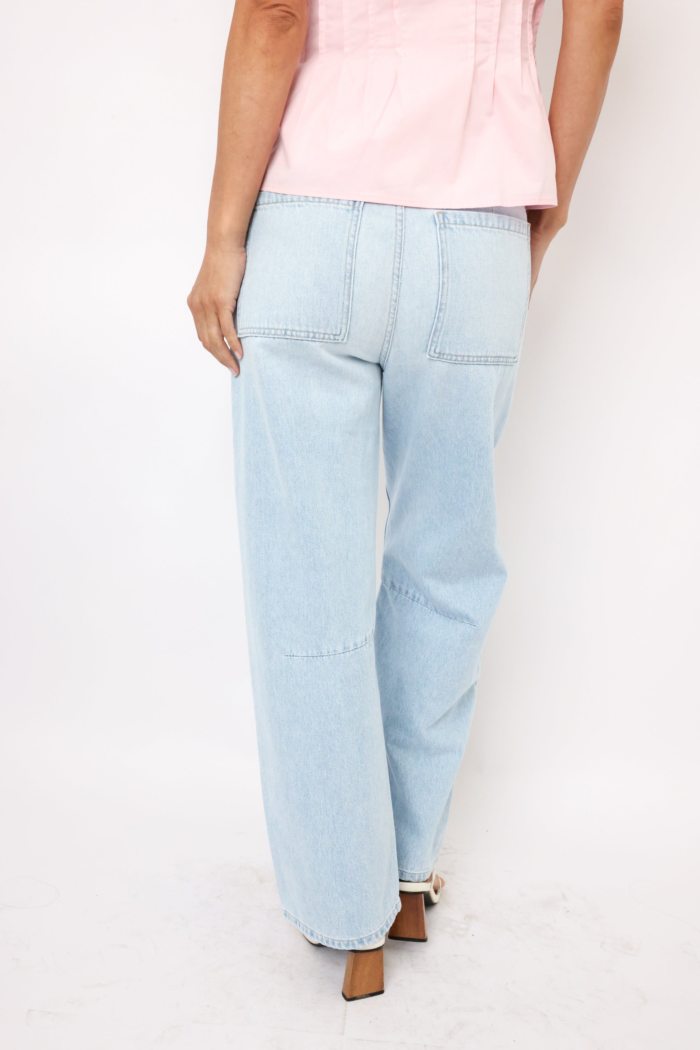 Le Jean Utility Barrel Jeans