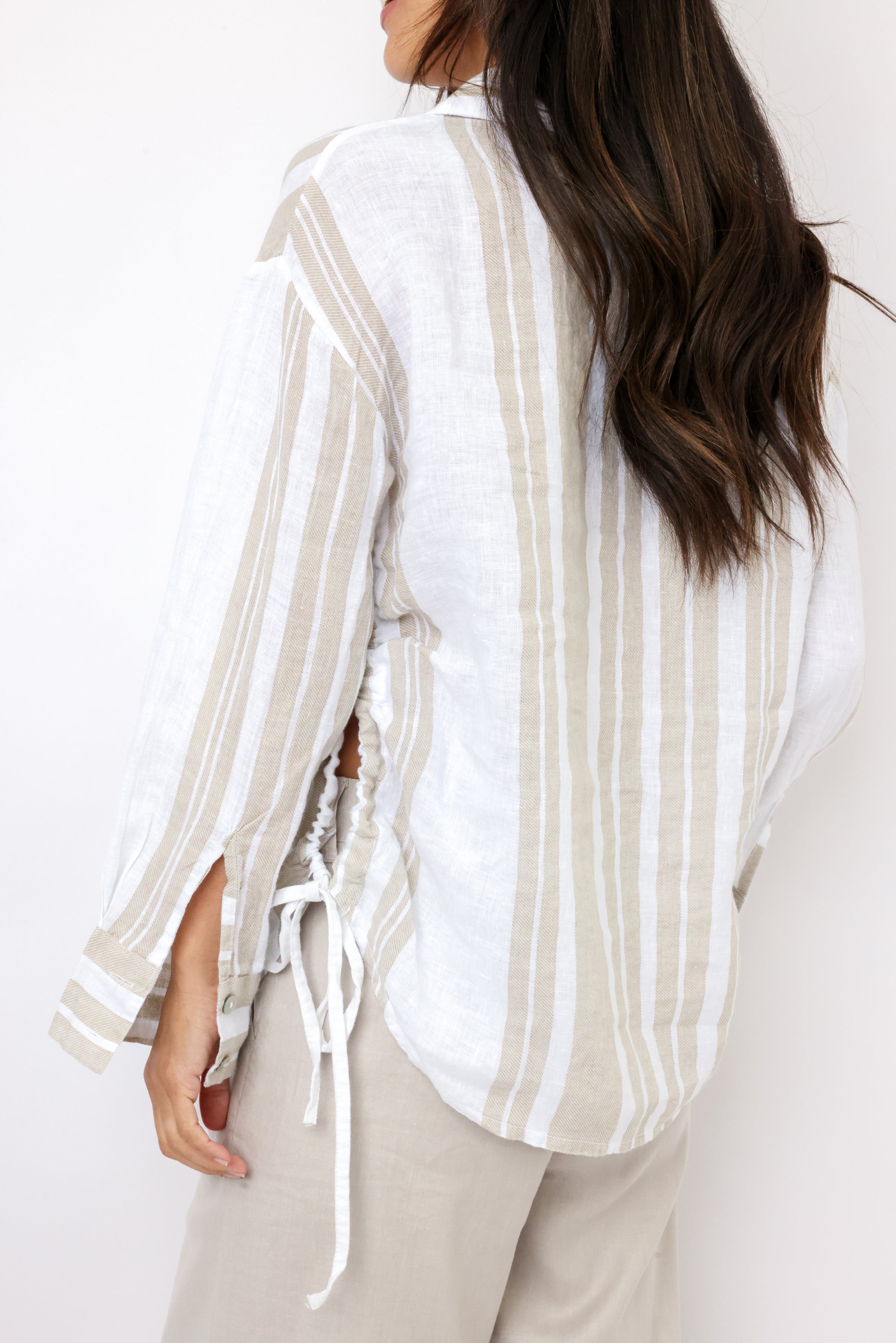 Milio Milano Linen Button Down