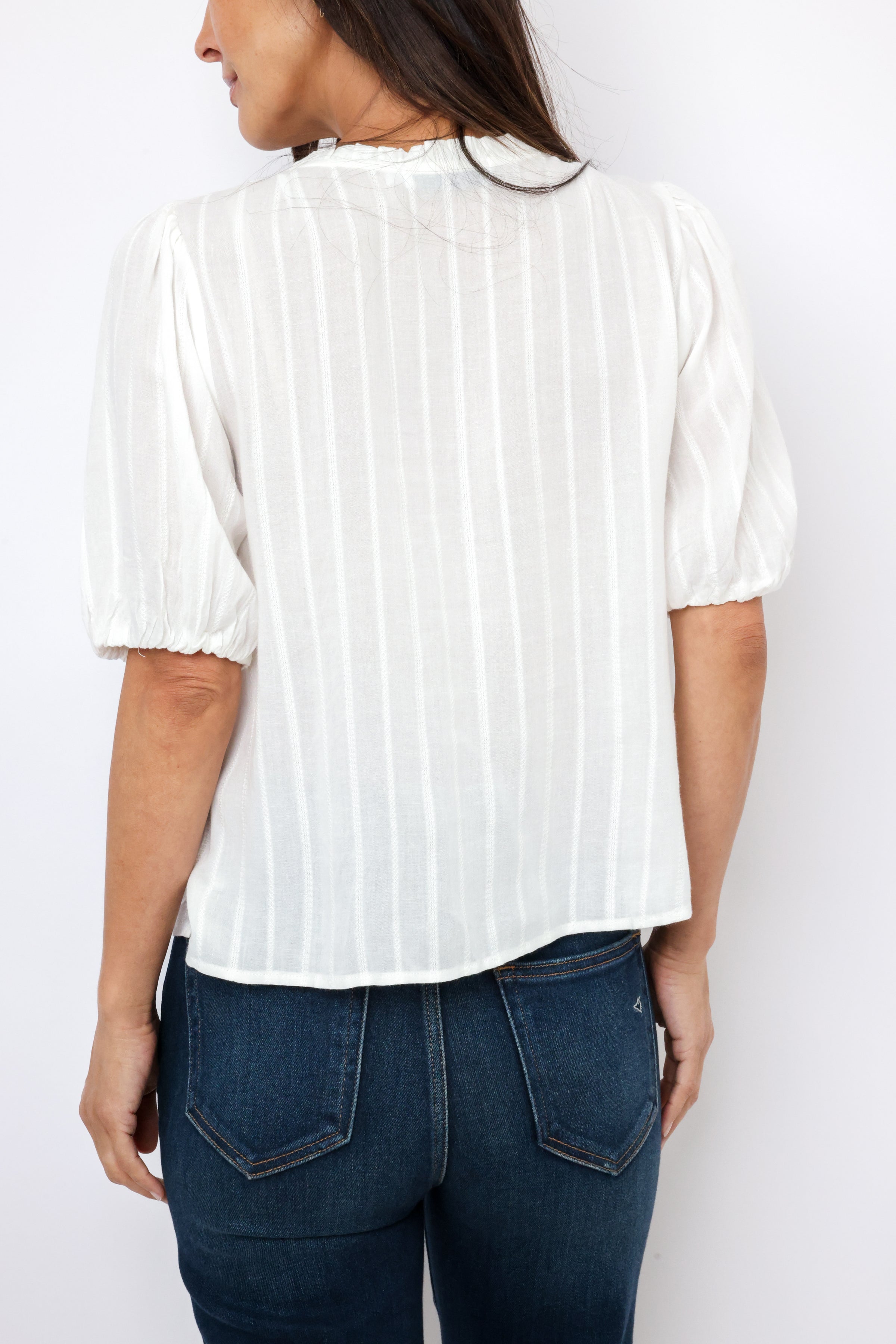 Lexi Button Up Striped Top