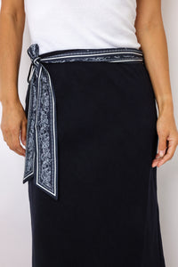 Scarf Midi Skirt