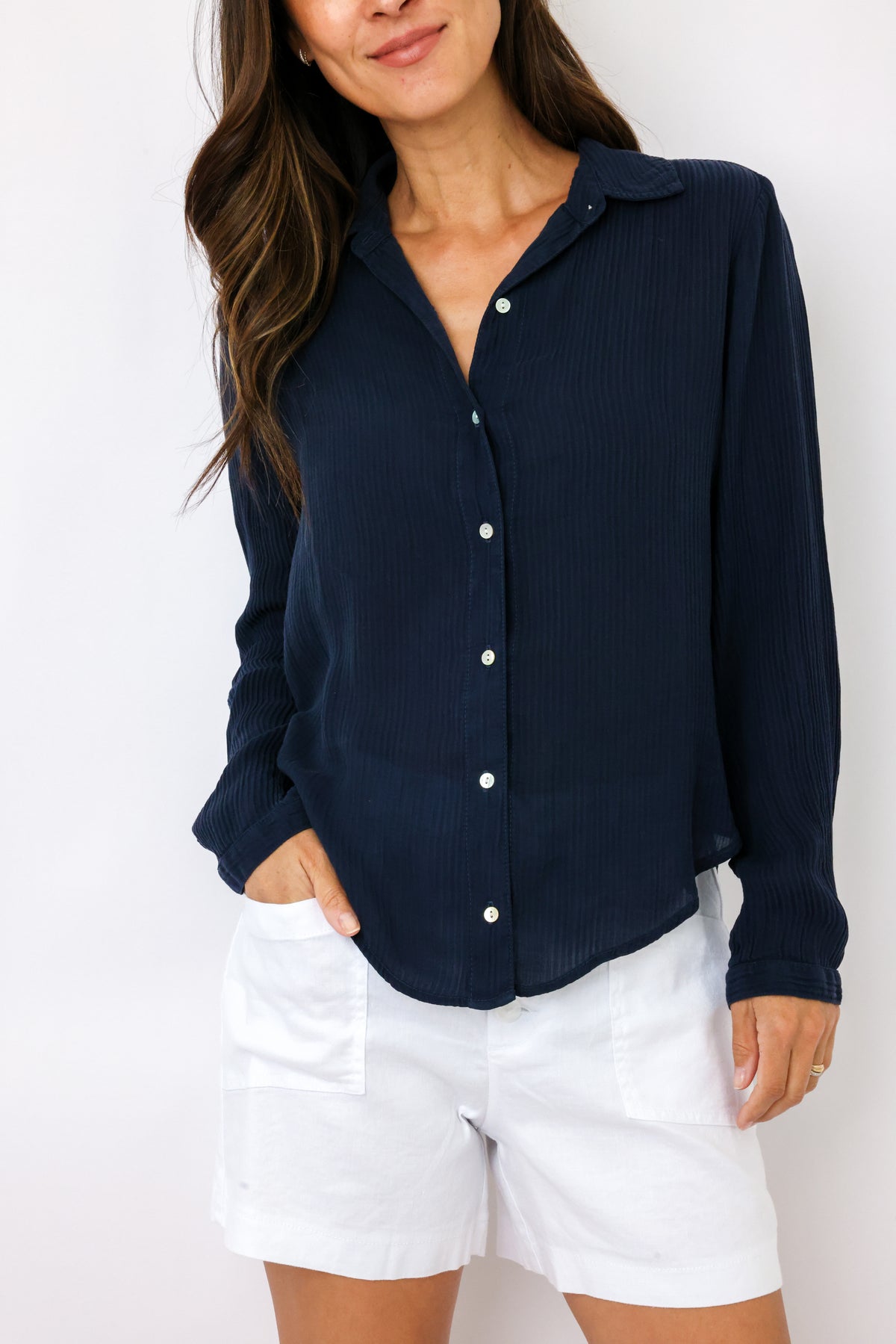 Bella Dahl Clean Front Button Down
