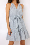 Central Park West Alina Tie Waist Dress