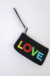 Hi, Love Zip Wristlet