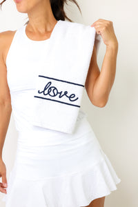 Love Stitched Swift Terry Towel