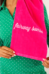 Fairway Bombs Towel with Grommet