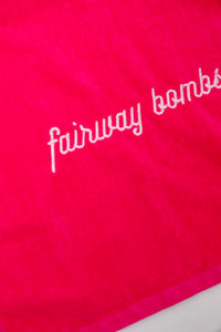 Fairway Bombs Towel with Grommet