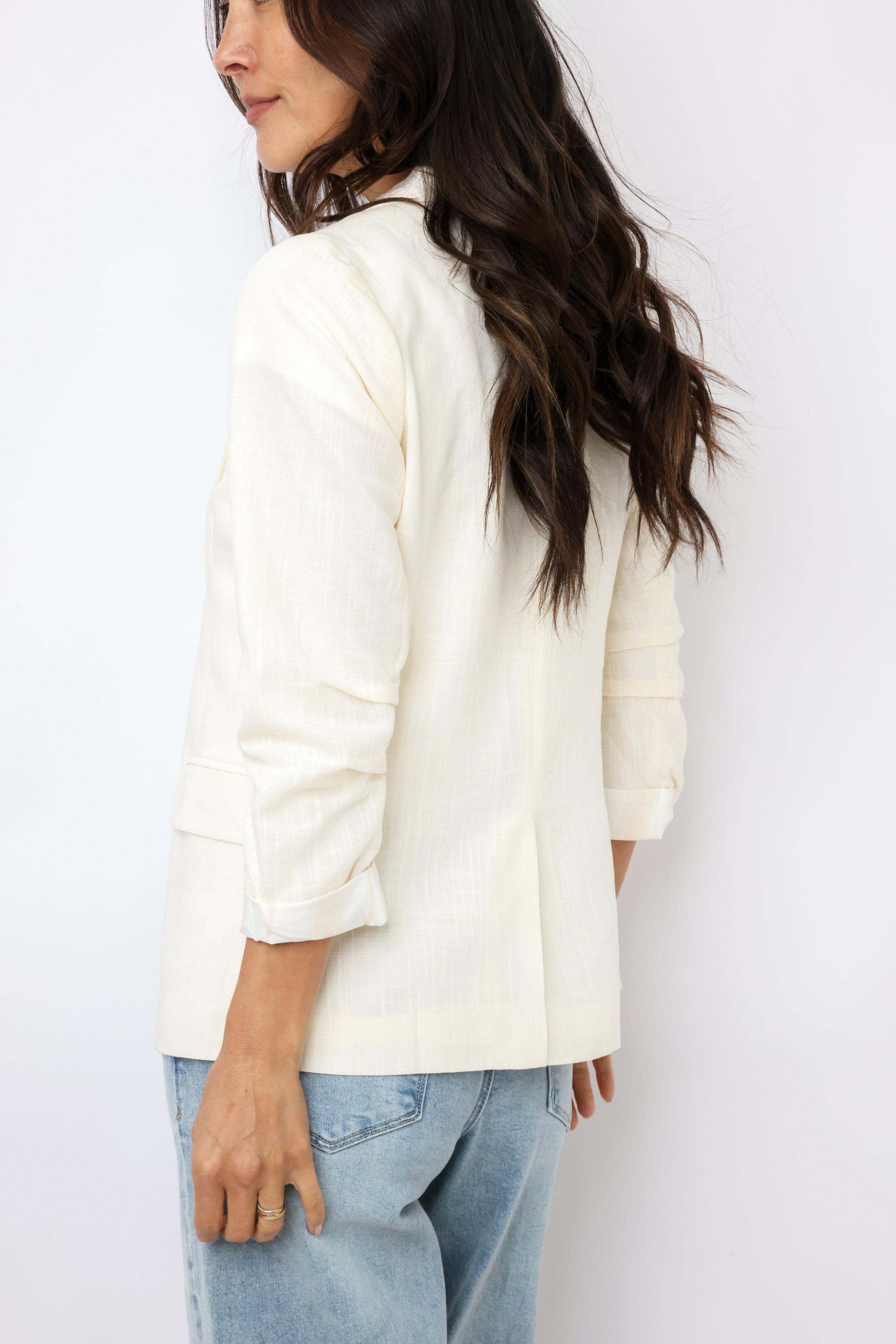 SRB Cinched Sleeve Blazer