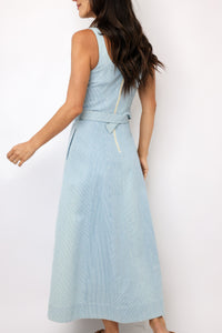 Karina Grimaldi Lilliana Denim Maxi Dress